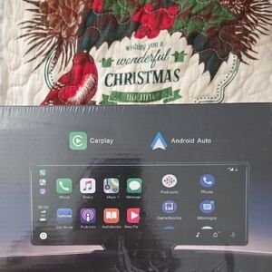 Carplay and Android Auto Display Dash Cam Christams Gift